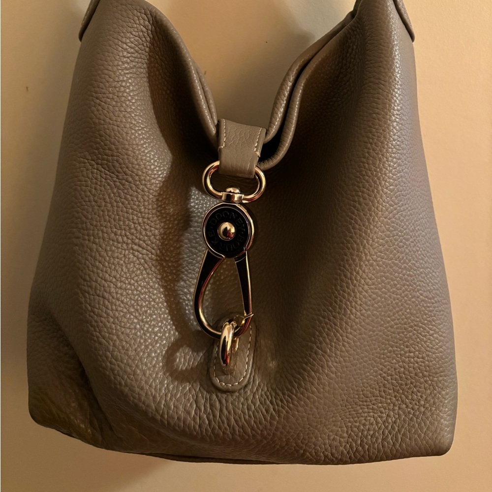 Dooney &Burke grey shoulder bag